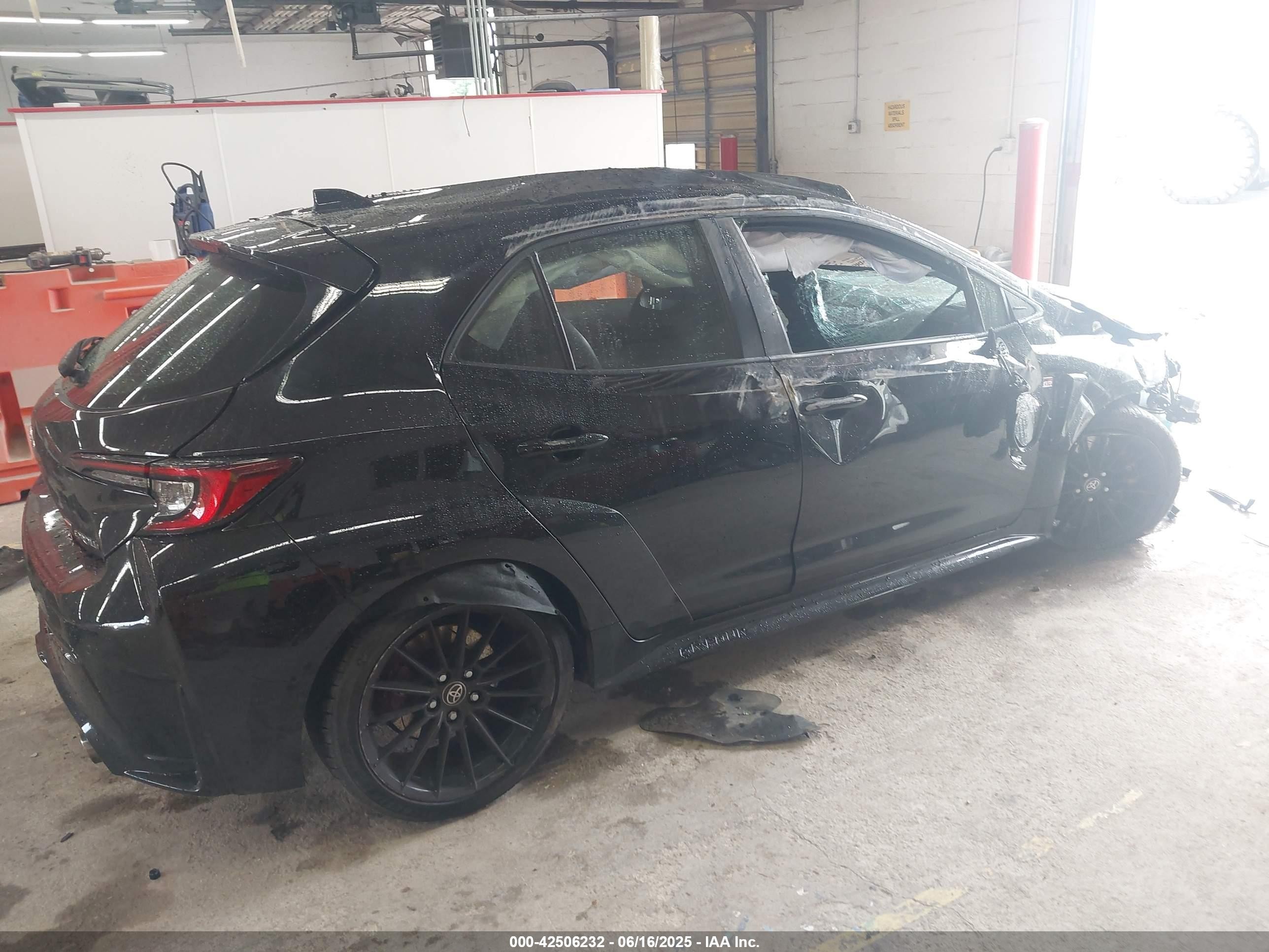 2025 Toyota Gr Corolla Premium Black vin: JTNABAAEXSA017007