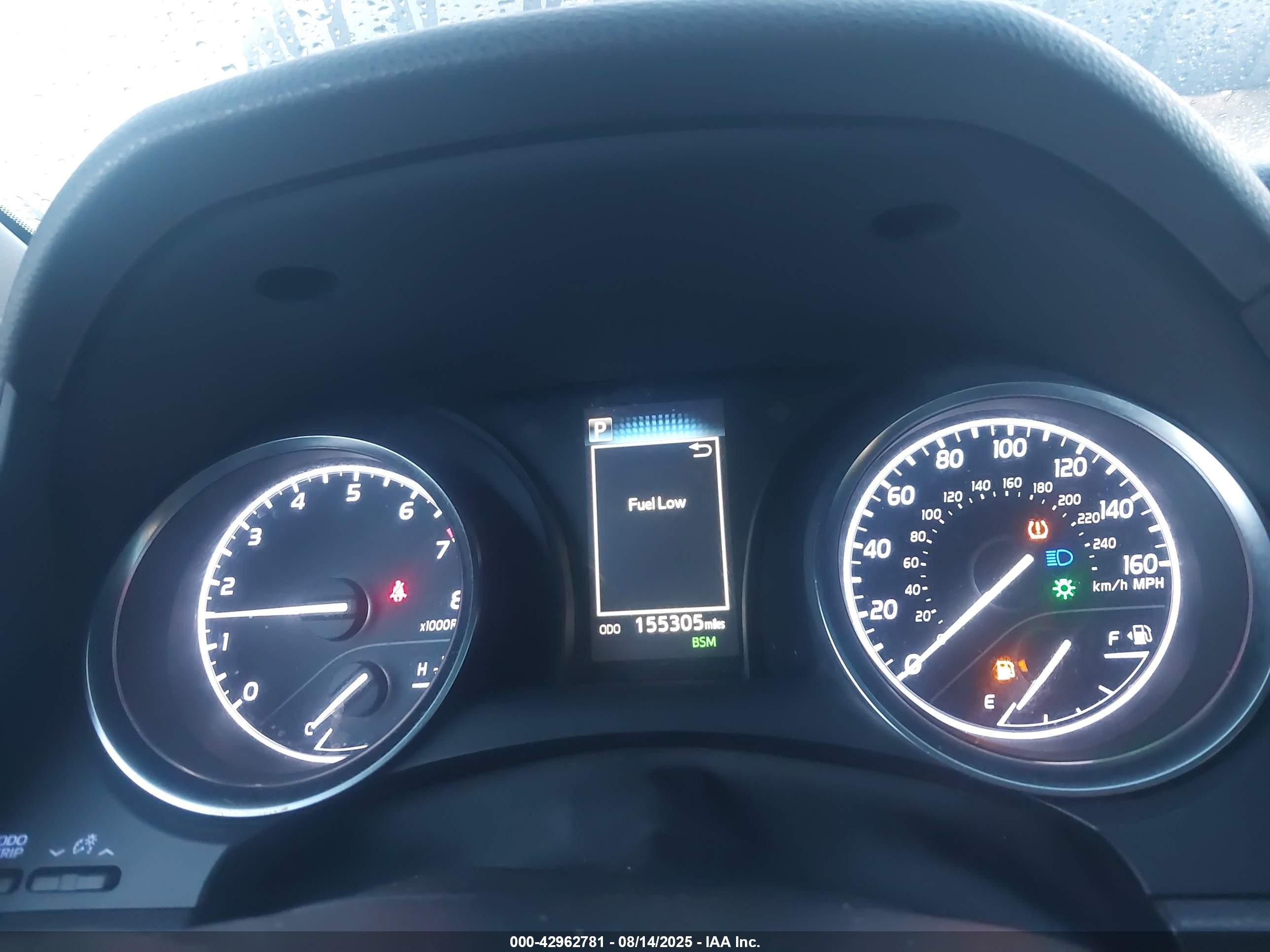 2018 Toyota Camry Le Черный vin: JTNB11HK7J3067983