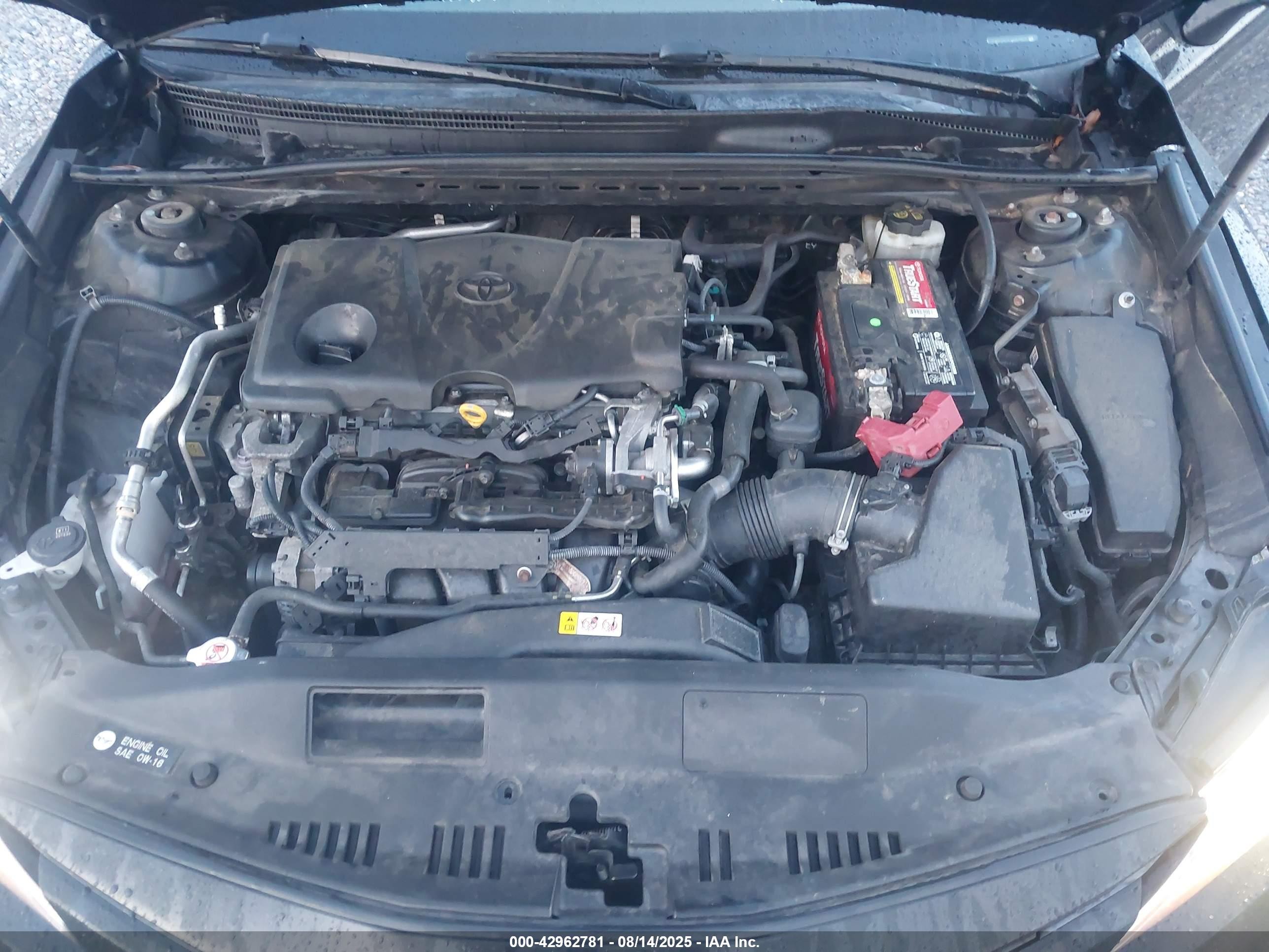 2018 Toyota Camry Le Черный vin: JTNB11HK7J3067983