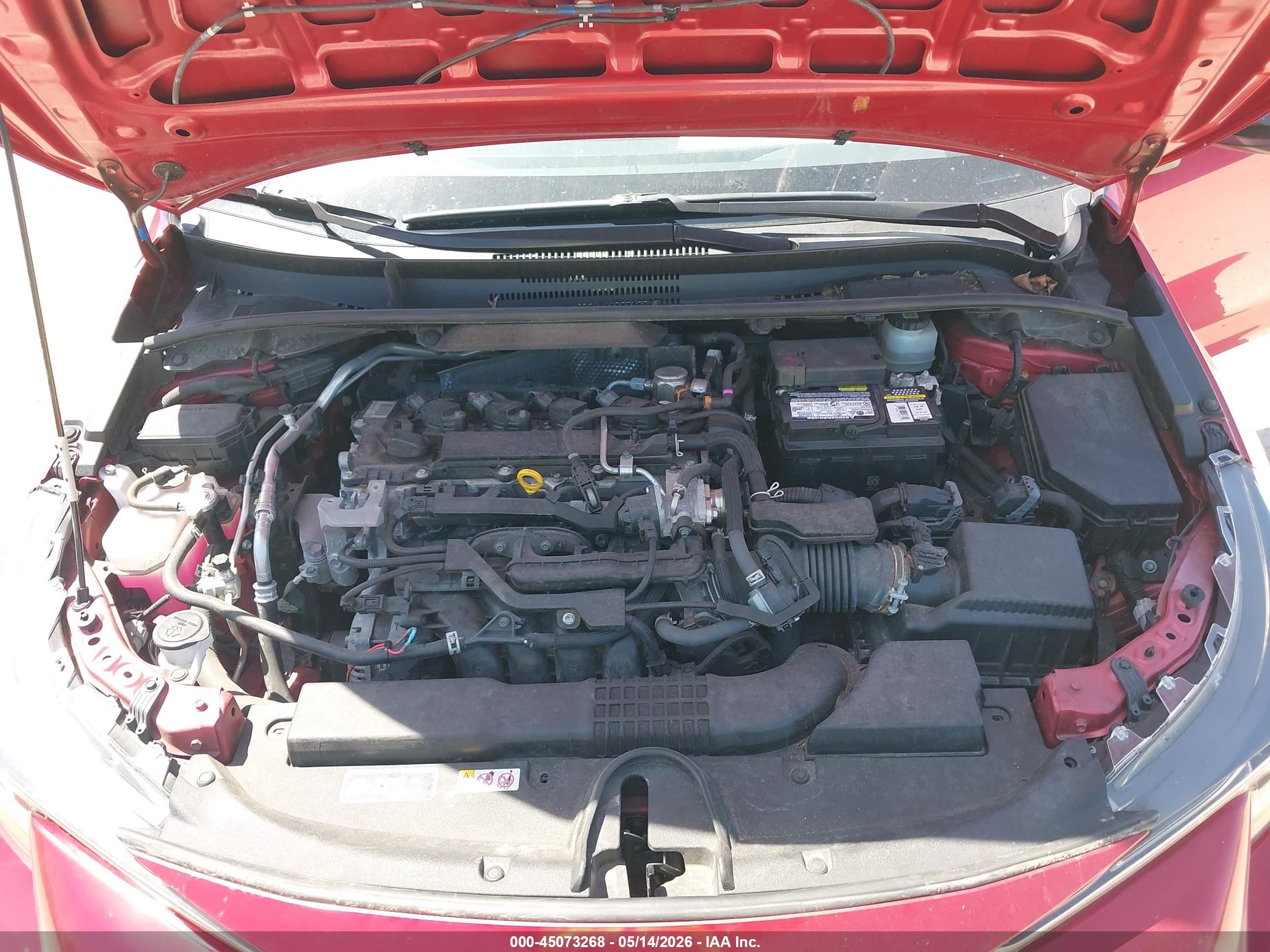 2022 Toyota Corolla Se Red vin: JTNB4MBE0N3161334
