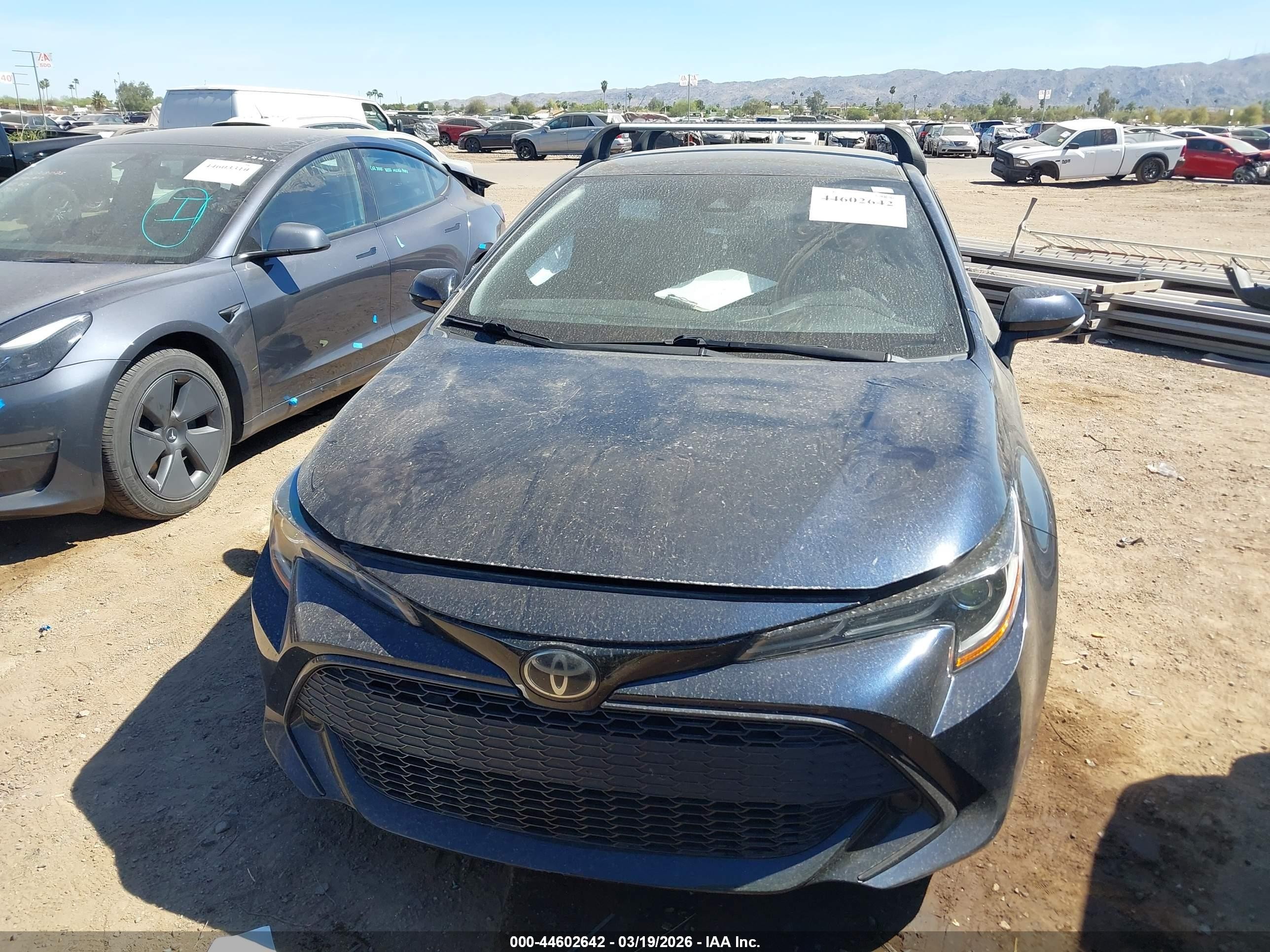 2021 Toyota Corolla Se Turquoise vin: JTNB4MBE7M3126076