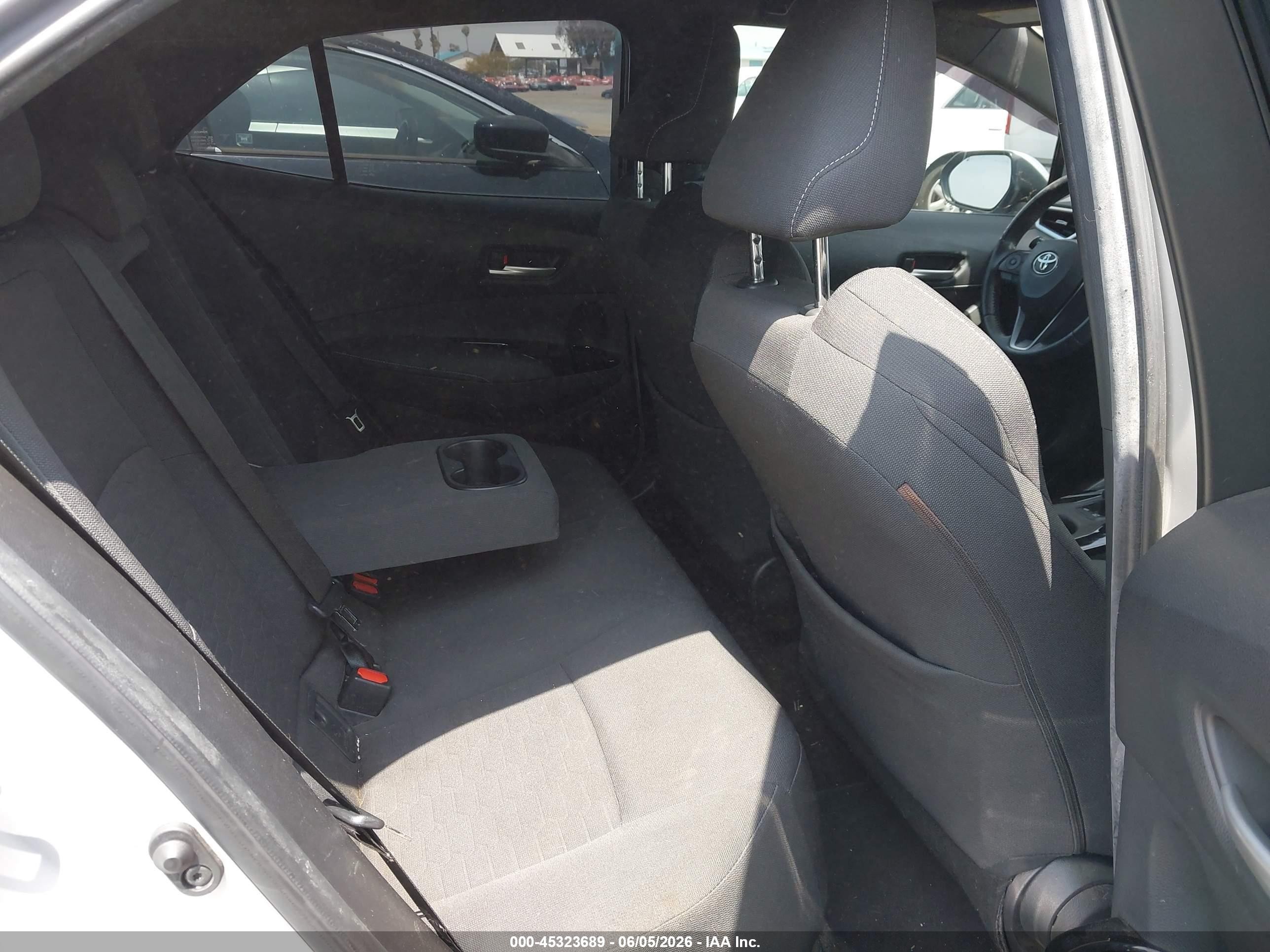 2020 Toyota Corolla Se Silver vin: JTNB4RBE4L3087491