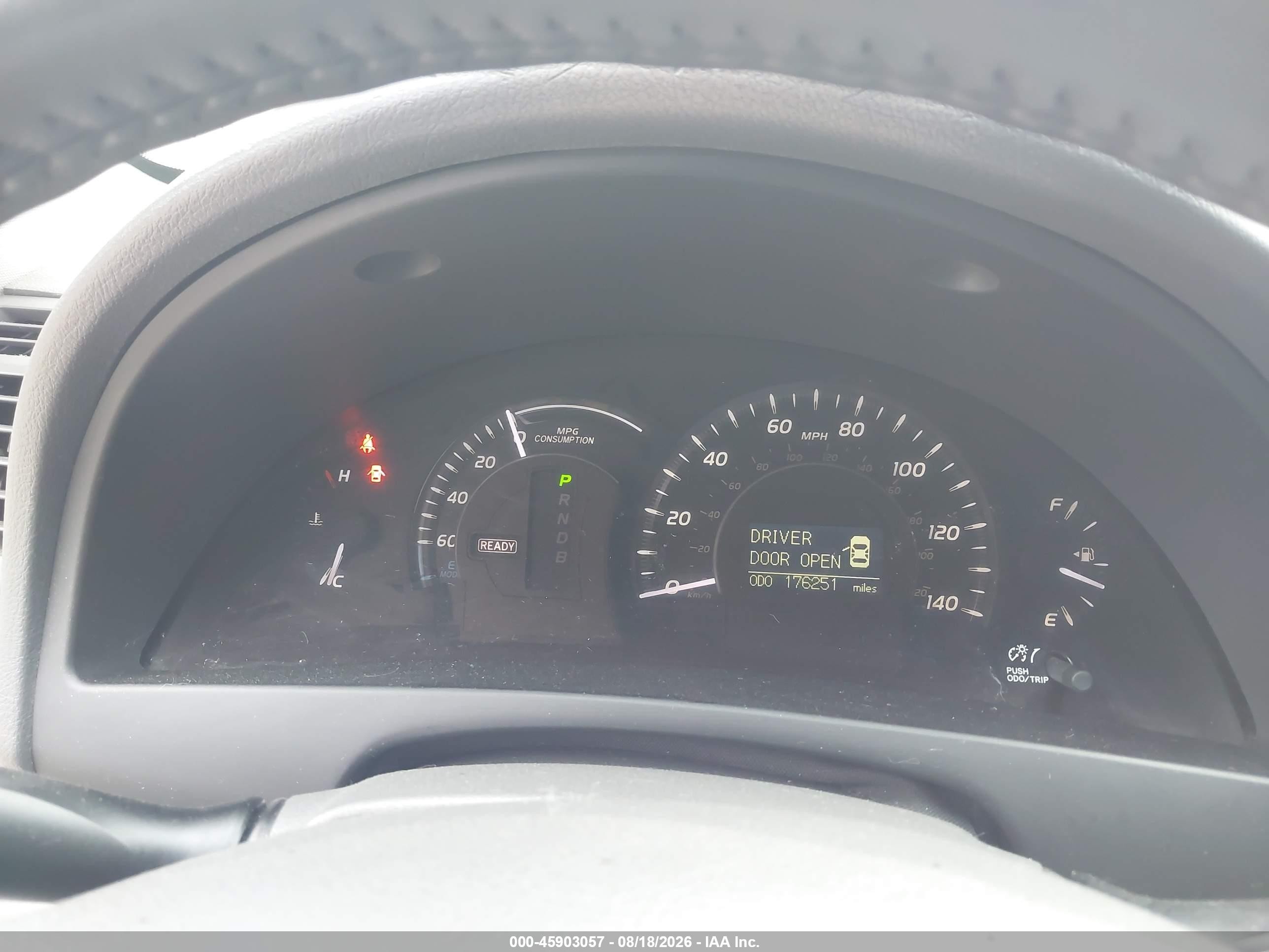 2007 Toyota Camry Hybrid   Gray vin: JTNBB46K073003102