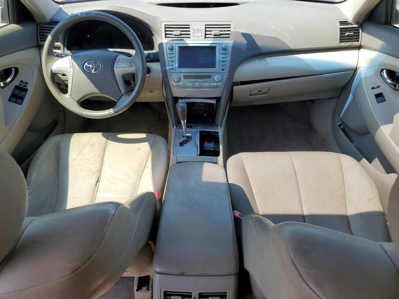 2007 Toyota Camry Hybrid Желто-коричневый vin: JTNBB46K073007747