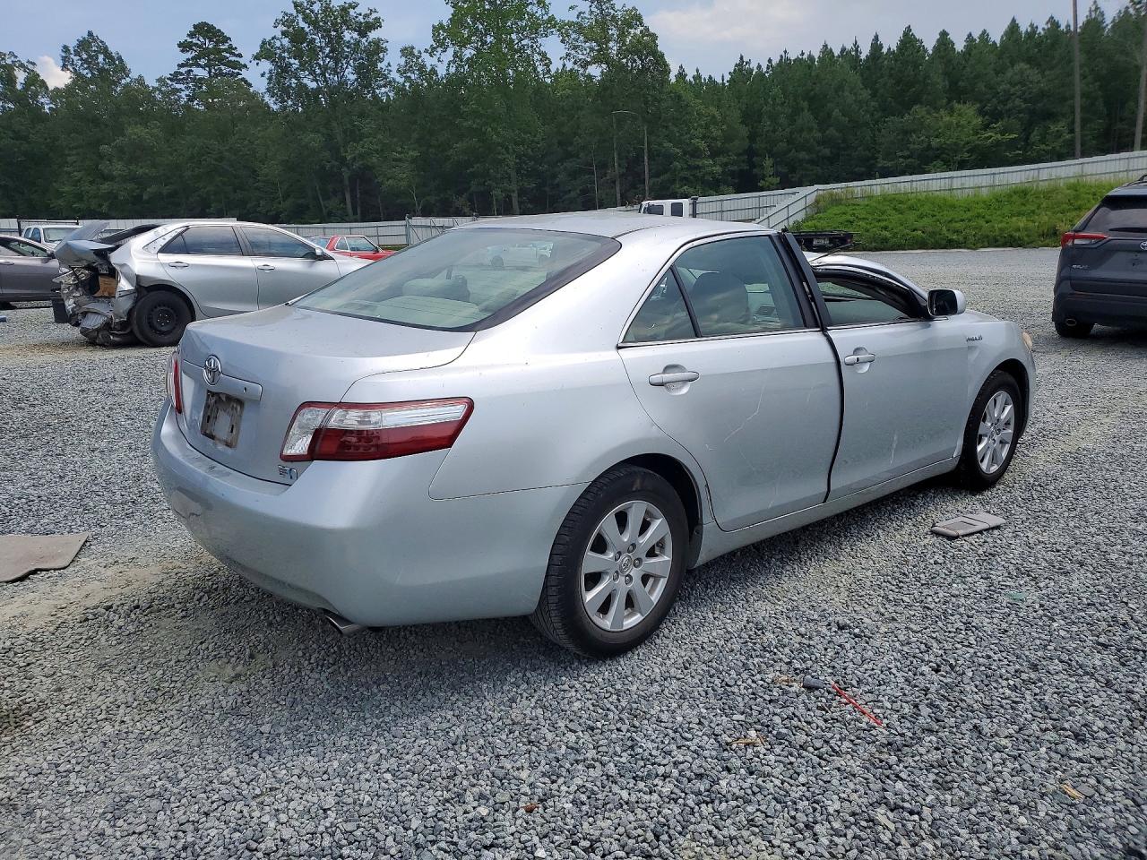 2007 Toyota Camry Hybrid Серебряный vin: JTNBB46K073011071