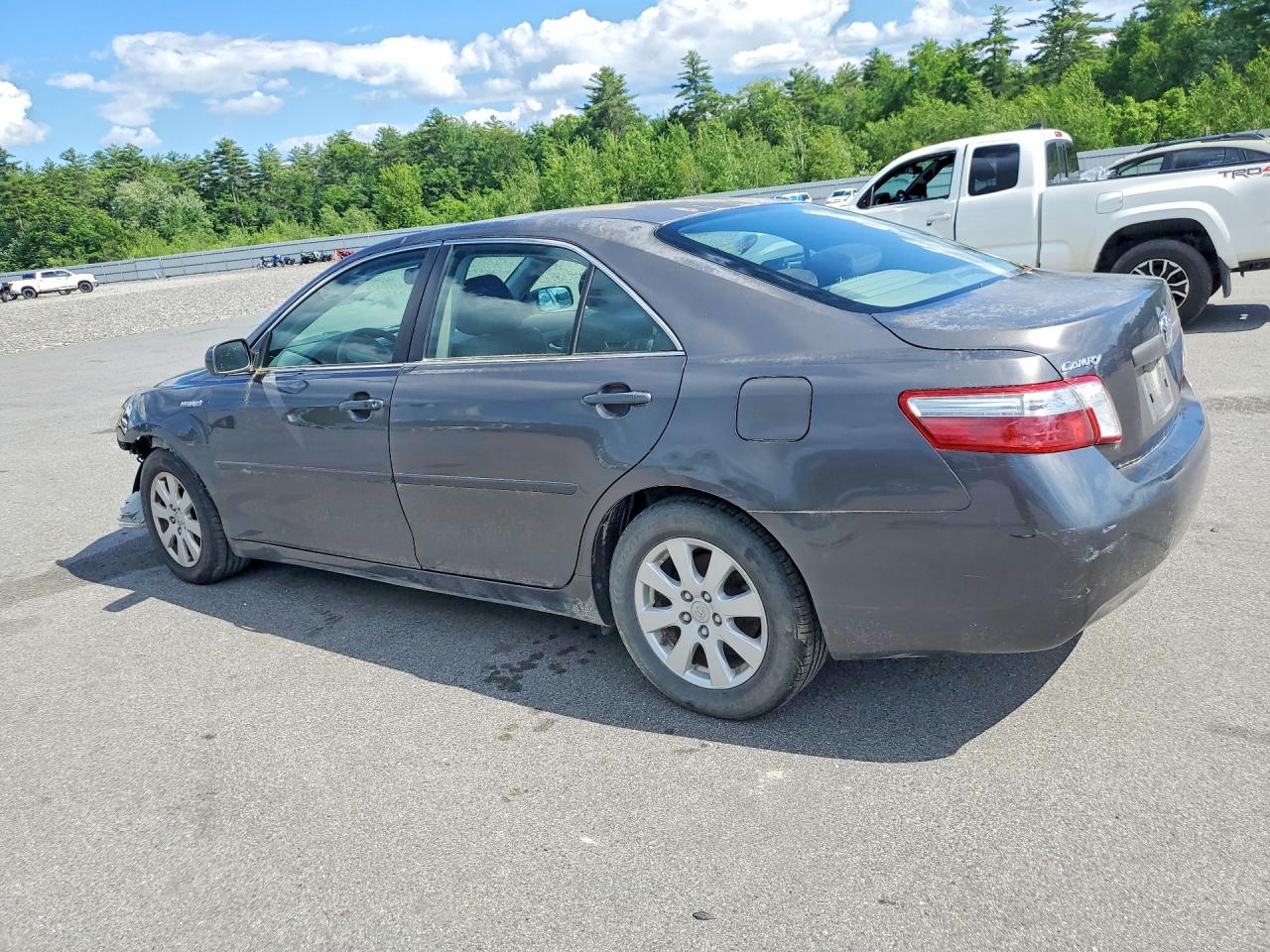 2007 Toyota Camry Hybrid Серый vin: JTNBB46K073014603