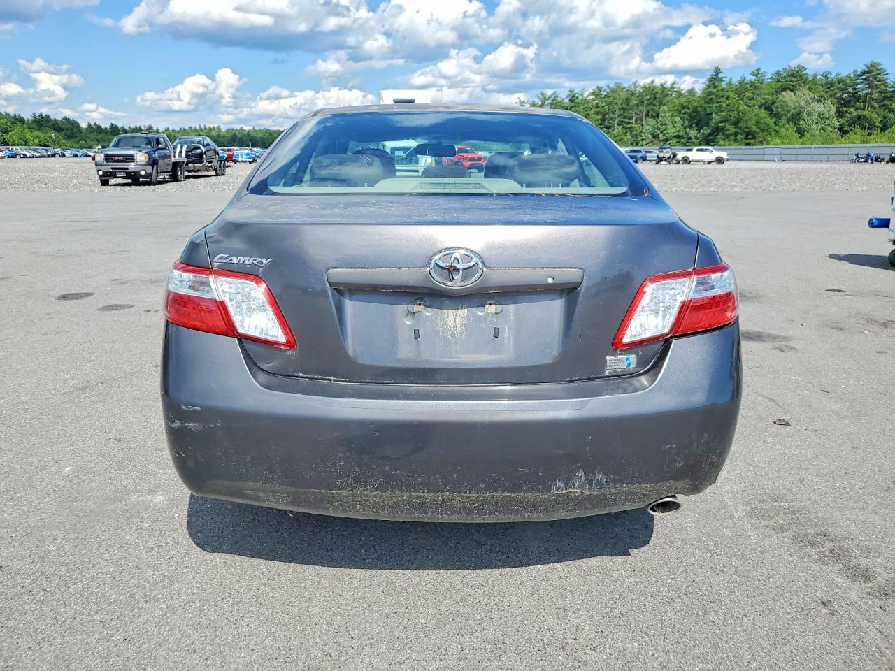 2007 Toyota Camry Hybrid Серый vin: JTNBB46K073014603