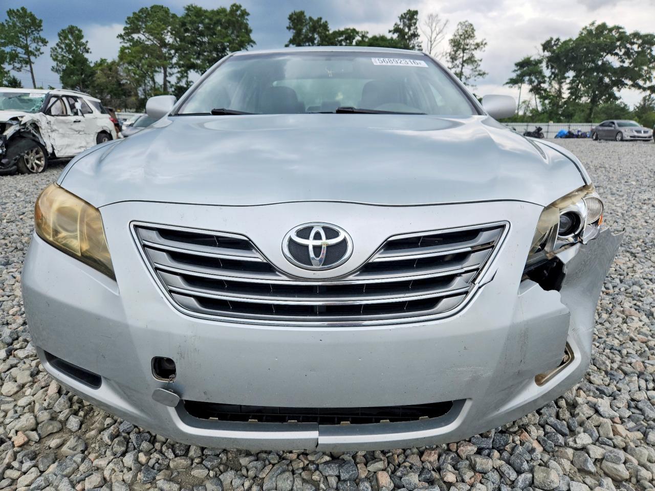 2007 Toyota Camry Hybrid Gray vin: JTNBB46K073018683