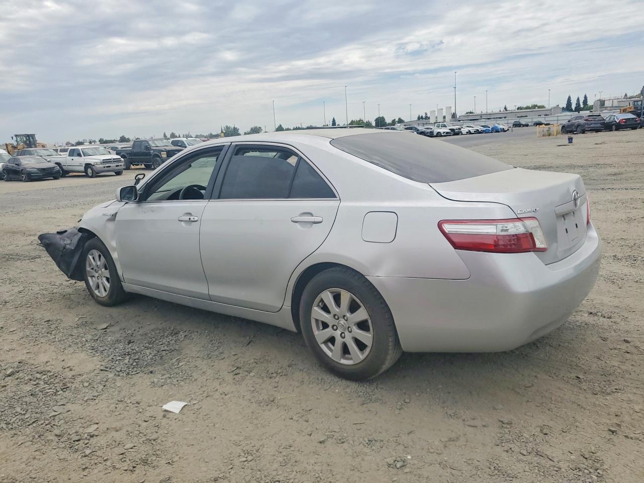 2007 Toyota Camry Hybrid Серебряный vin: JTNBB46K073028162