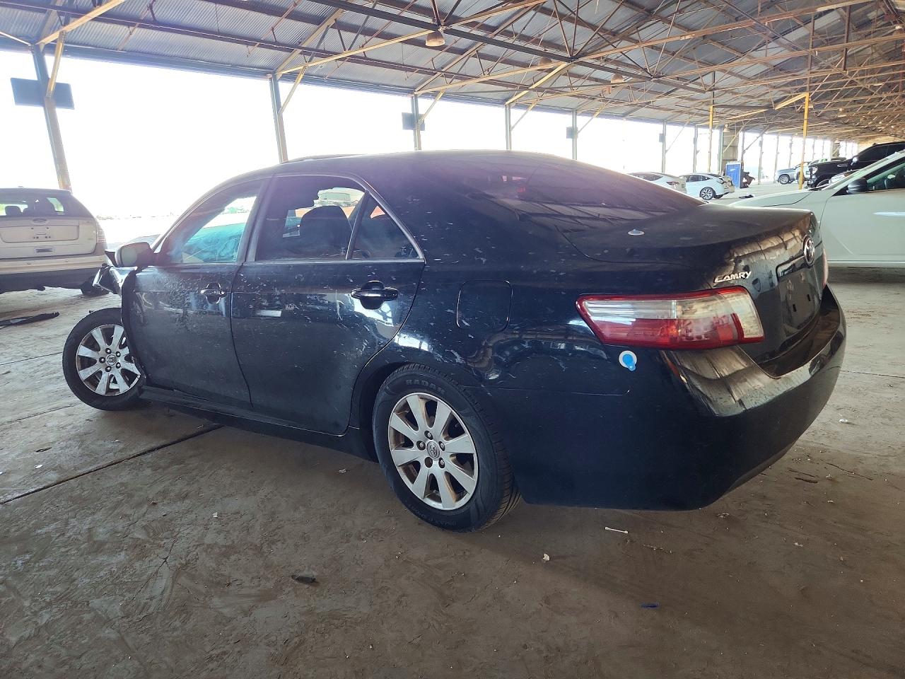 2007 Toyota Camry Hybrid Black vin: JTNBB46K073033748