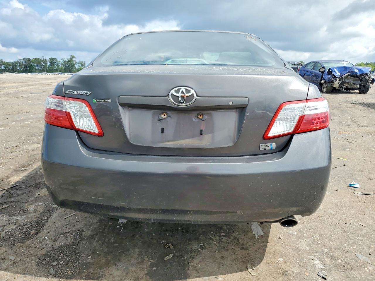 2007 Toyota Camry Hybrid Gray vin: JTNBB46K073037265