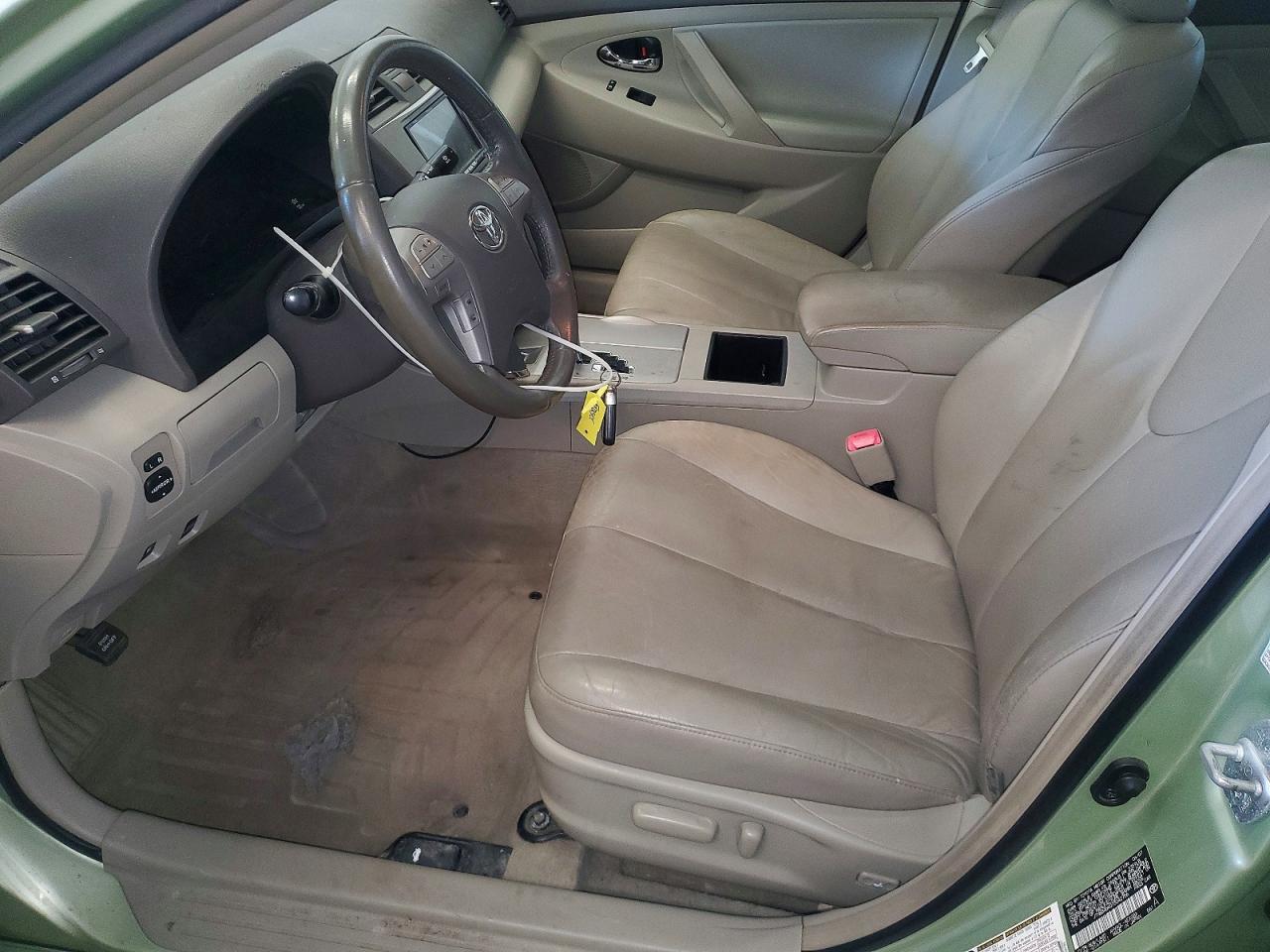 2007 Toyota Camry Hybrid Green vin: JTNBB46K073042756