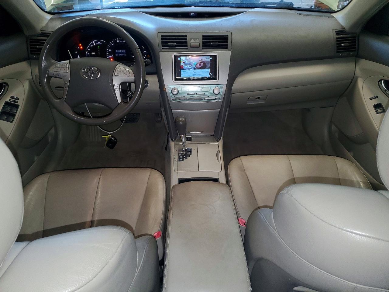 2007 Toyota Camry Hybrid Green vin: JTNBB46K073042756