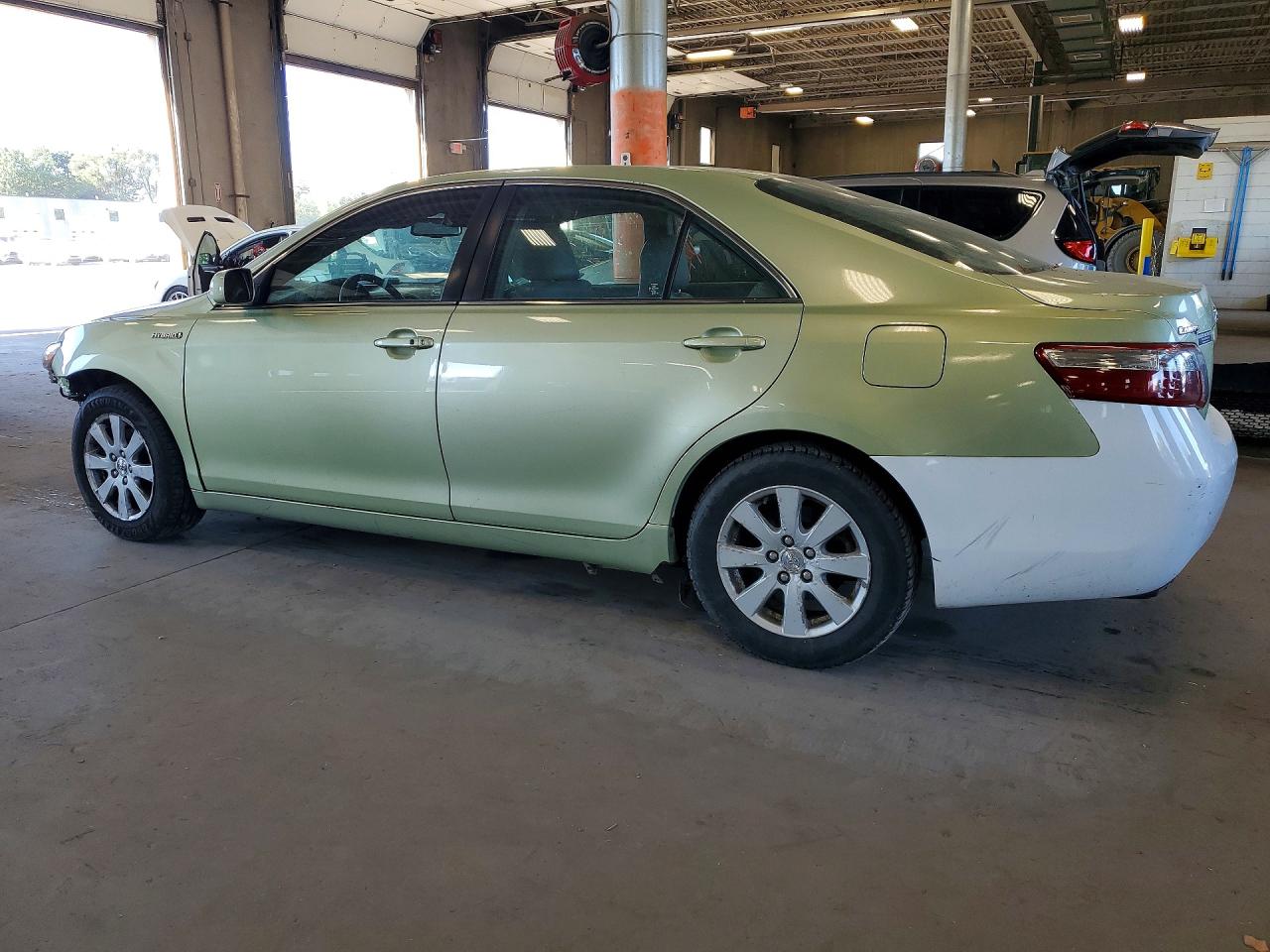 2008 Toyota Camry Hybrid Green vin: JTNBB46K083045576