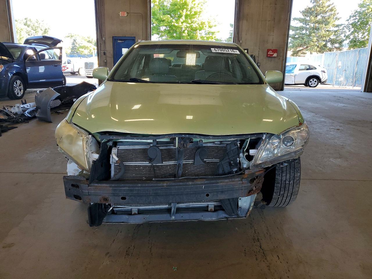 2008 Toyota Camry Hybrid Green vin: JTNBB46K083045576
