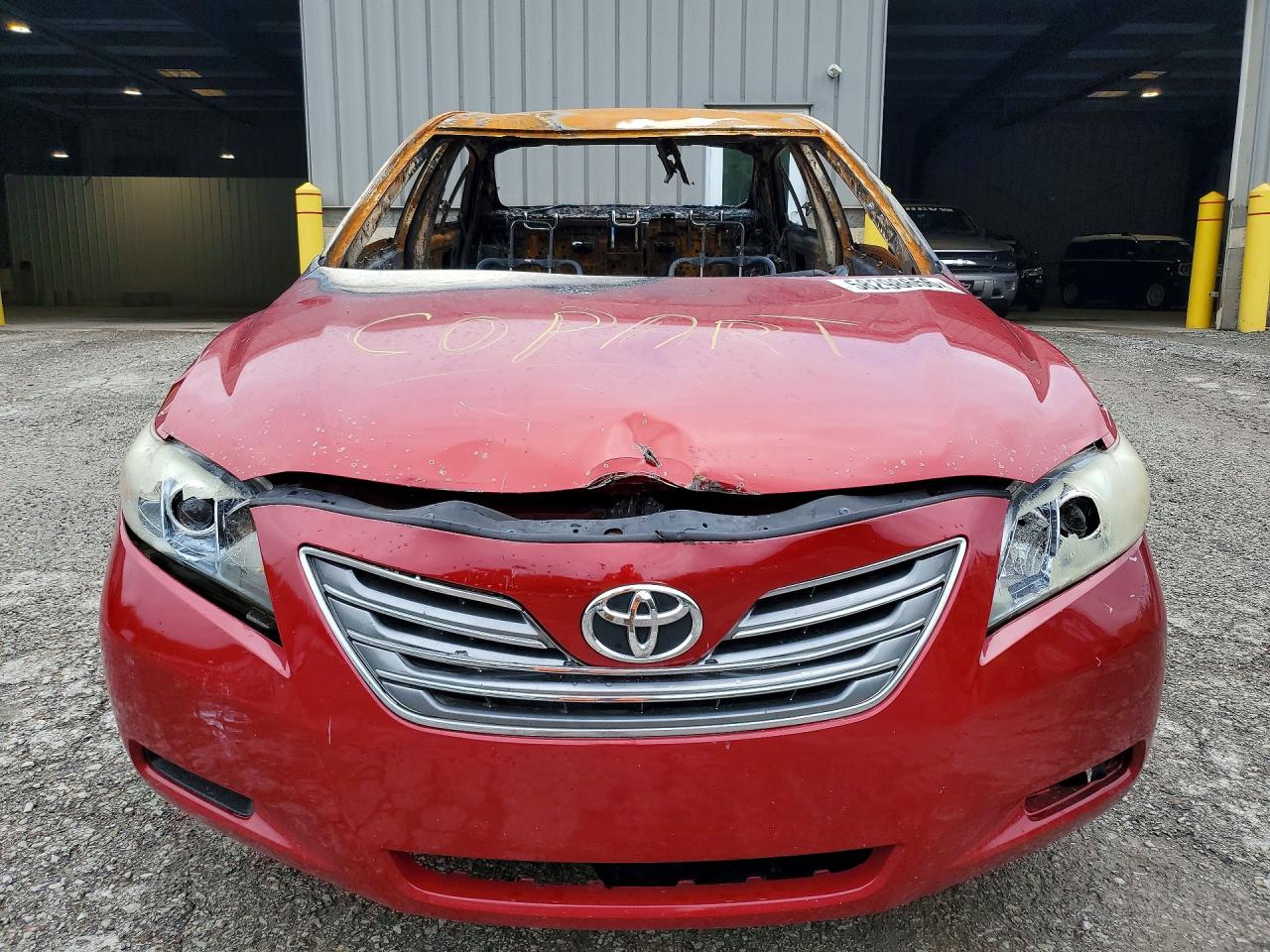 2007 Toyota Camry Hybrid Burn vin: JTNBB46K173039655