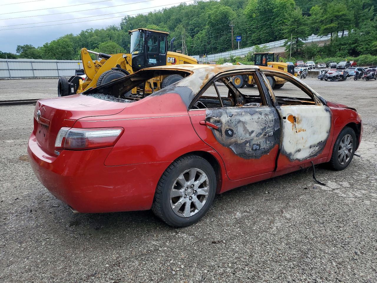 2007 Toyota Camry Hybrid Burn vin: JTNBB46K173039655