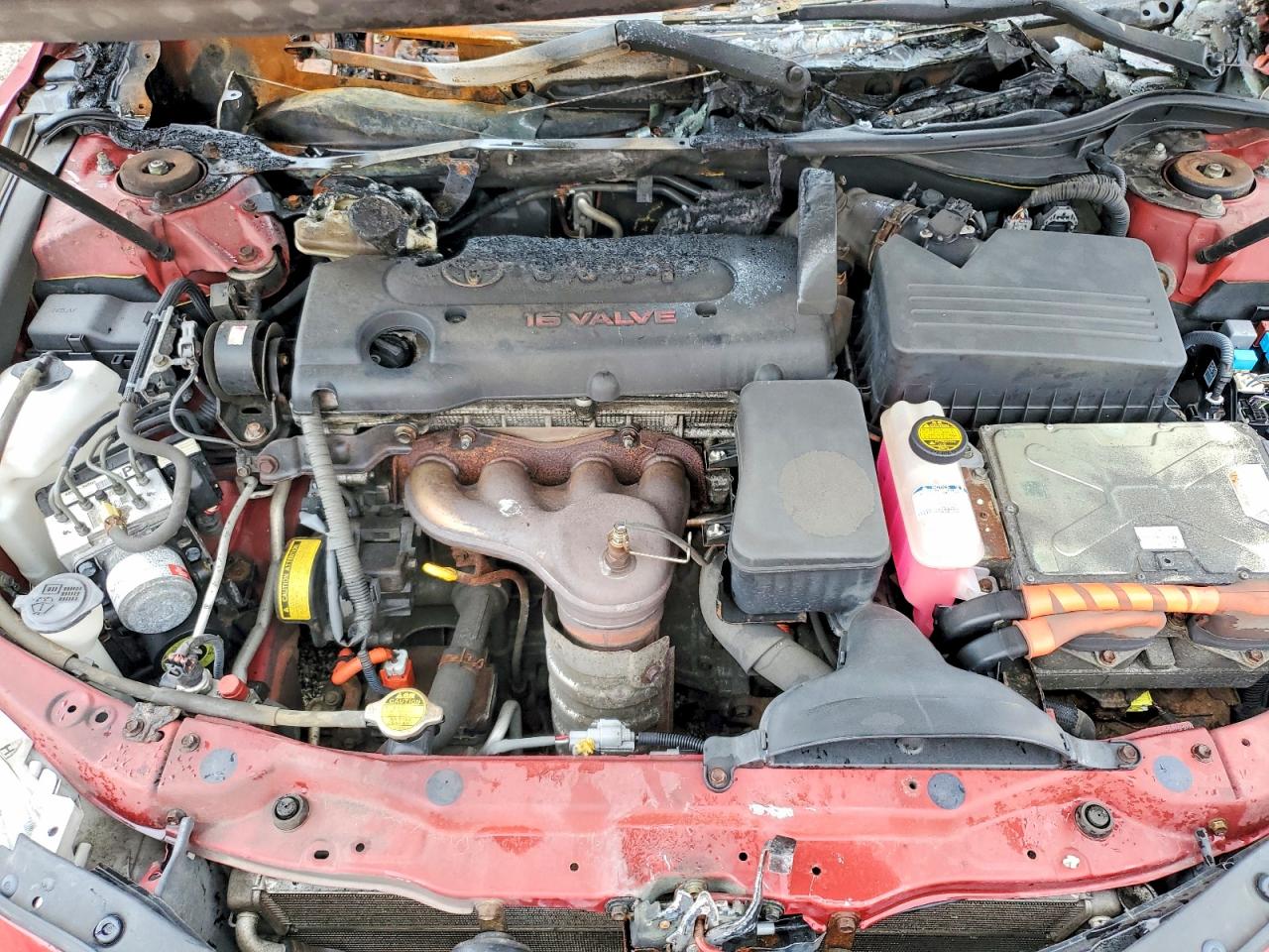 2007 Toyota Camry Hybrid Burn vin: JTNBB46K173039655