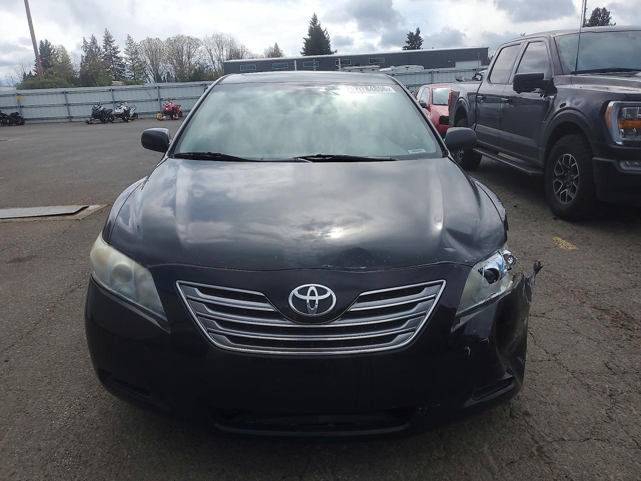 2008 Toyota Camry Hybrid Black vin: JTNBB46K183046820
