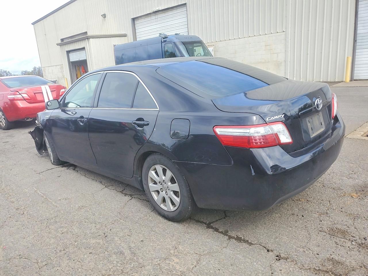 2008 Toyota Camry Hybrid Black vin: JTNBB46K183046820