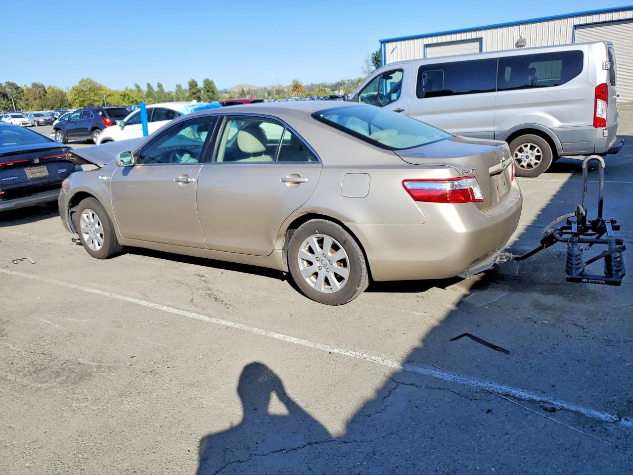 2009 Toyota Camry Hybrid Gold vin: JTNBB46K193049184