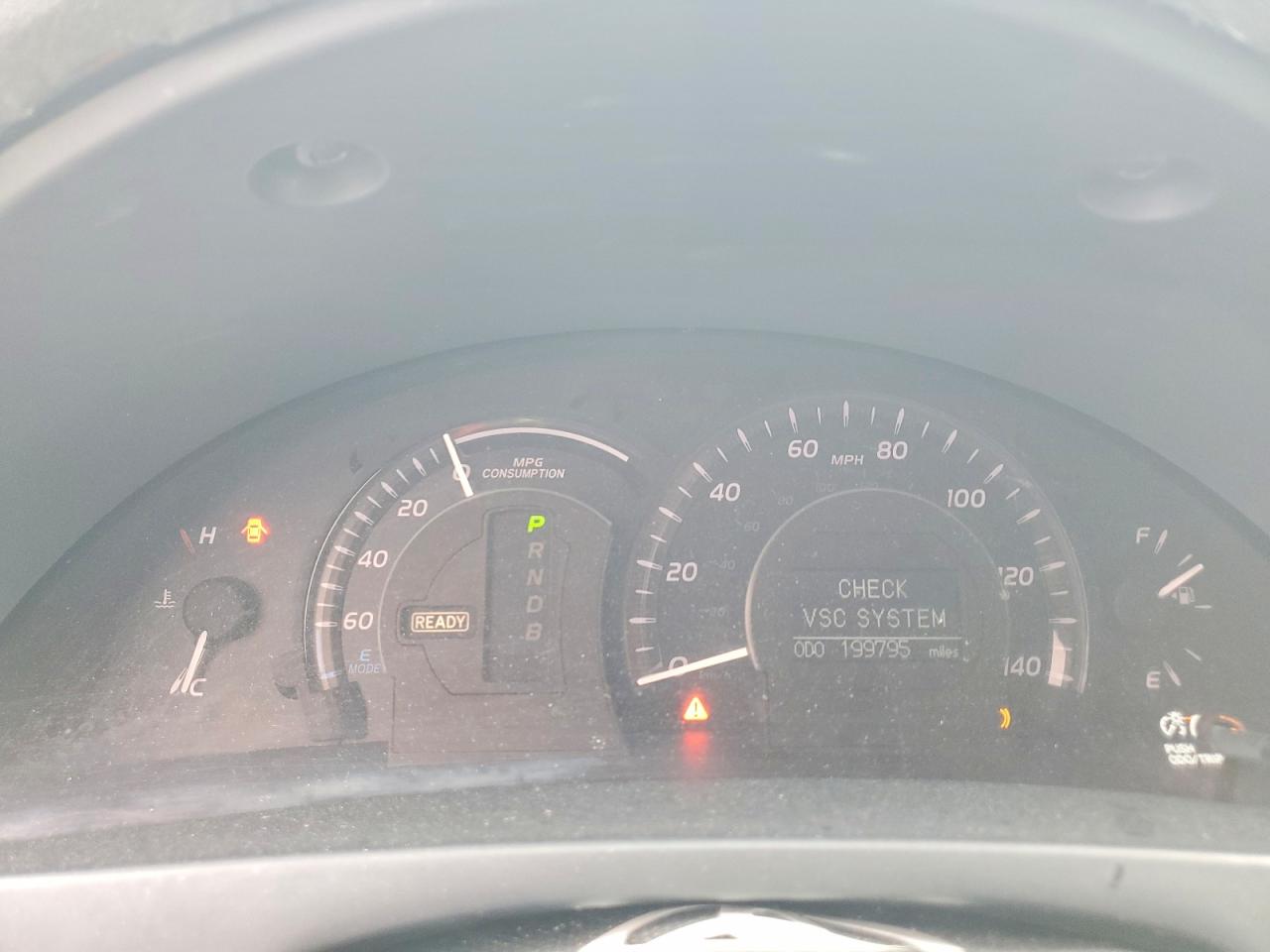 2007 Toyota Camry Hybrid Silver vin: JTNBB46K373017477