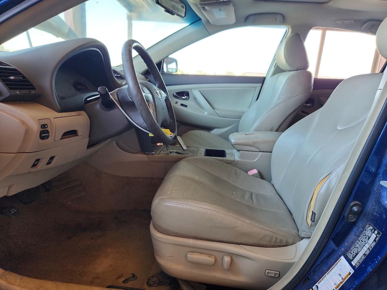 2007 Toyota Camry Hybrid Blue vin: JTNBB46K373018886