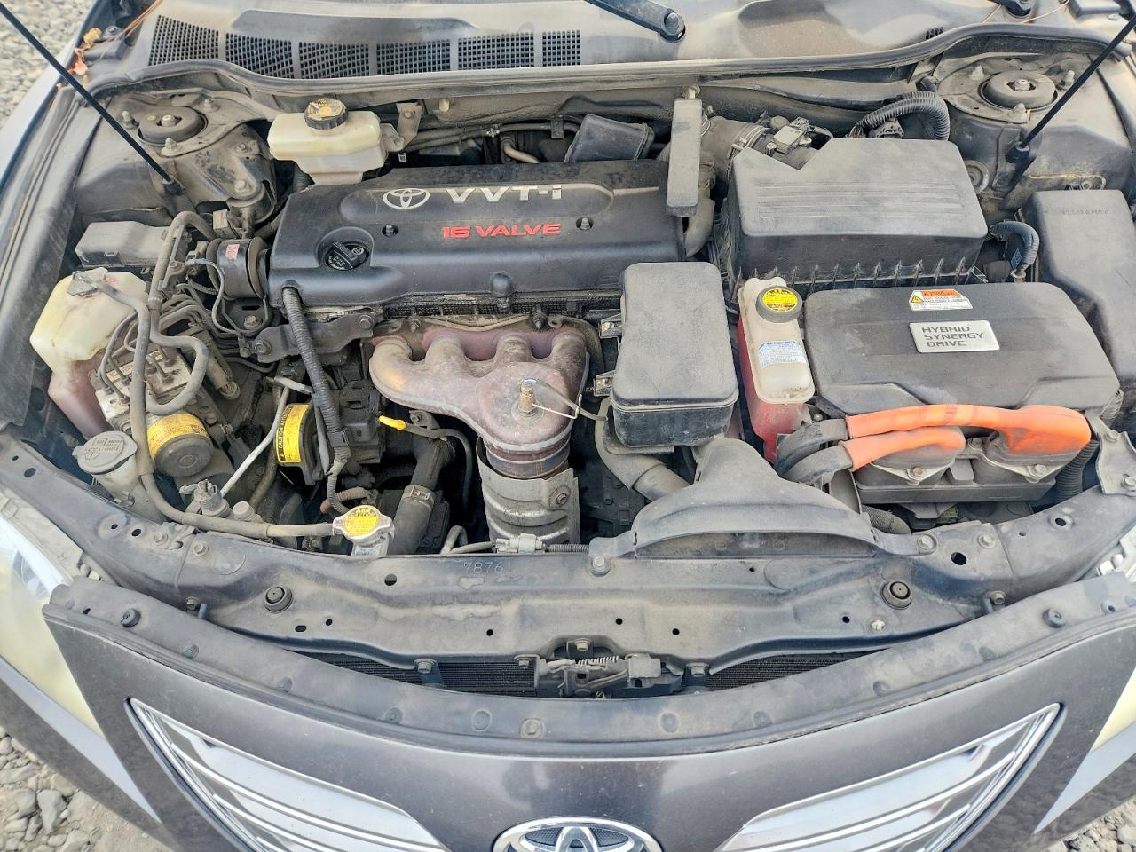 2007 Toyota Camry Hybrid Gray vin: JTNBB46K473000624