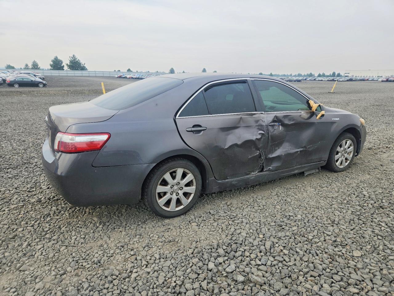 2007 Toyota Camry Hybrid Gray vin: JTNBB46K473000624