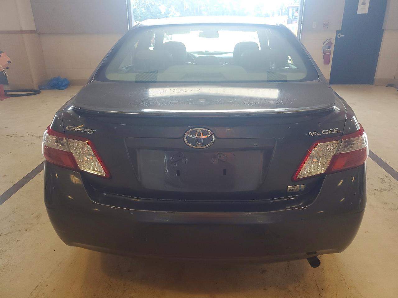 2007 Toyota Camry Hybrid Gray vin: JTNBB46K473033624