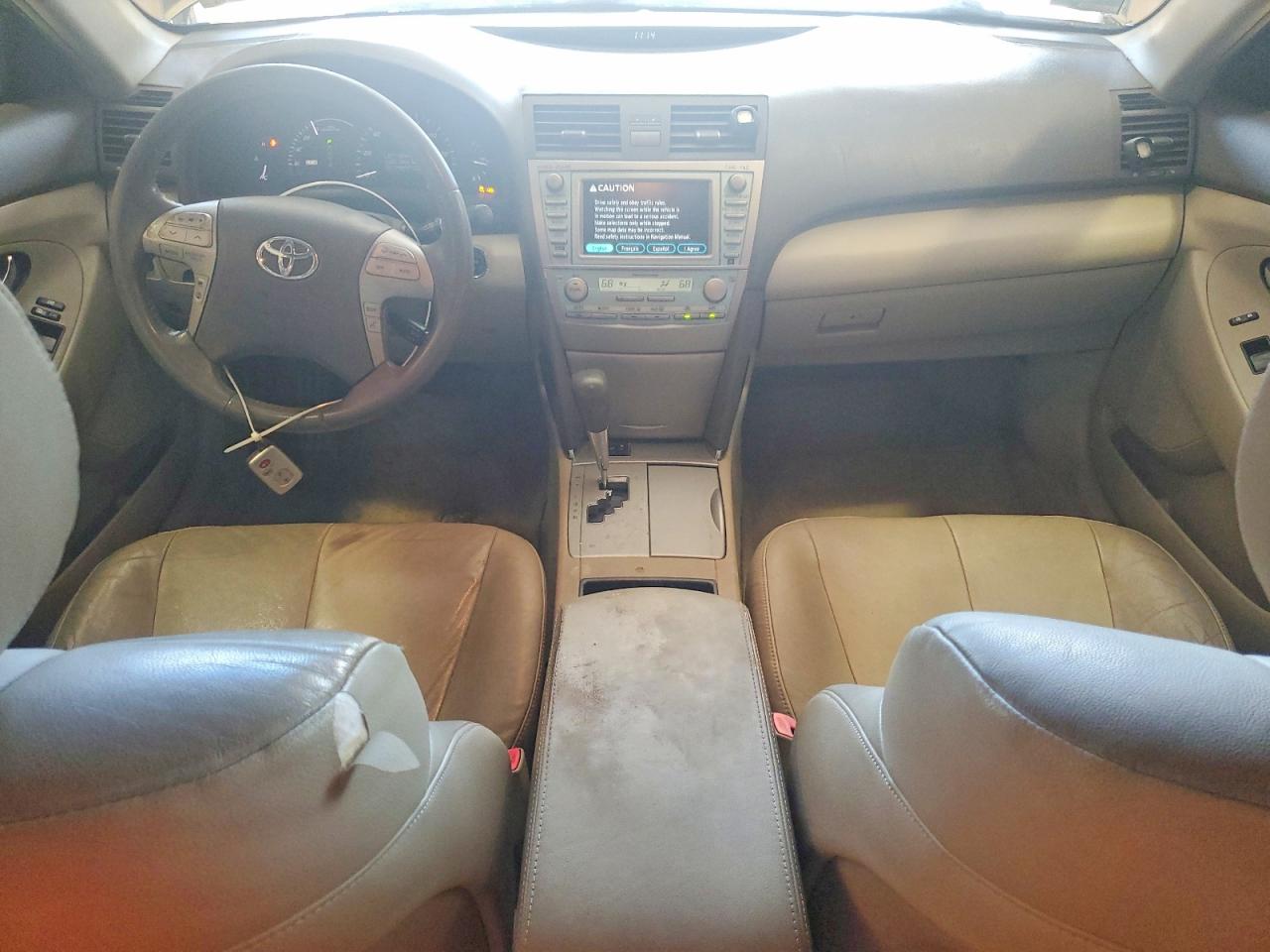 2007 Toyota Camry Hybrid Gray vin: JTNBB46K473033624