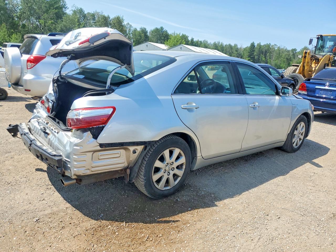 2007 Toyota Camry Hybrid Silver vin: JTNBB46K573006903
