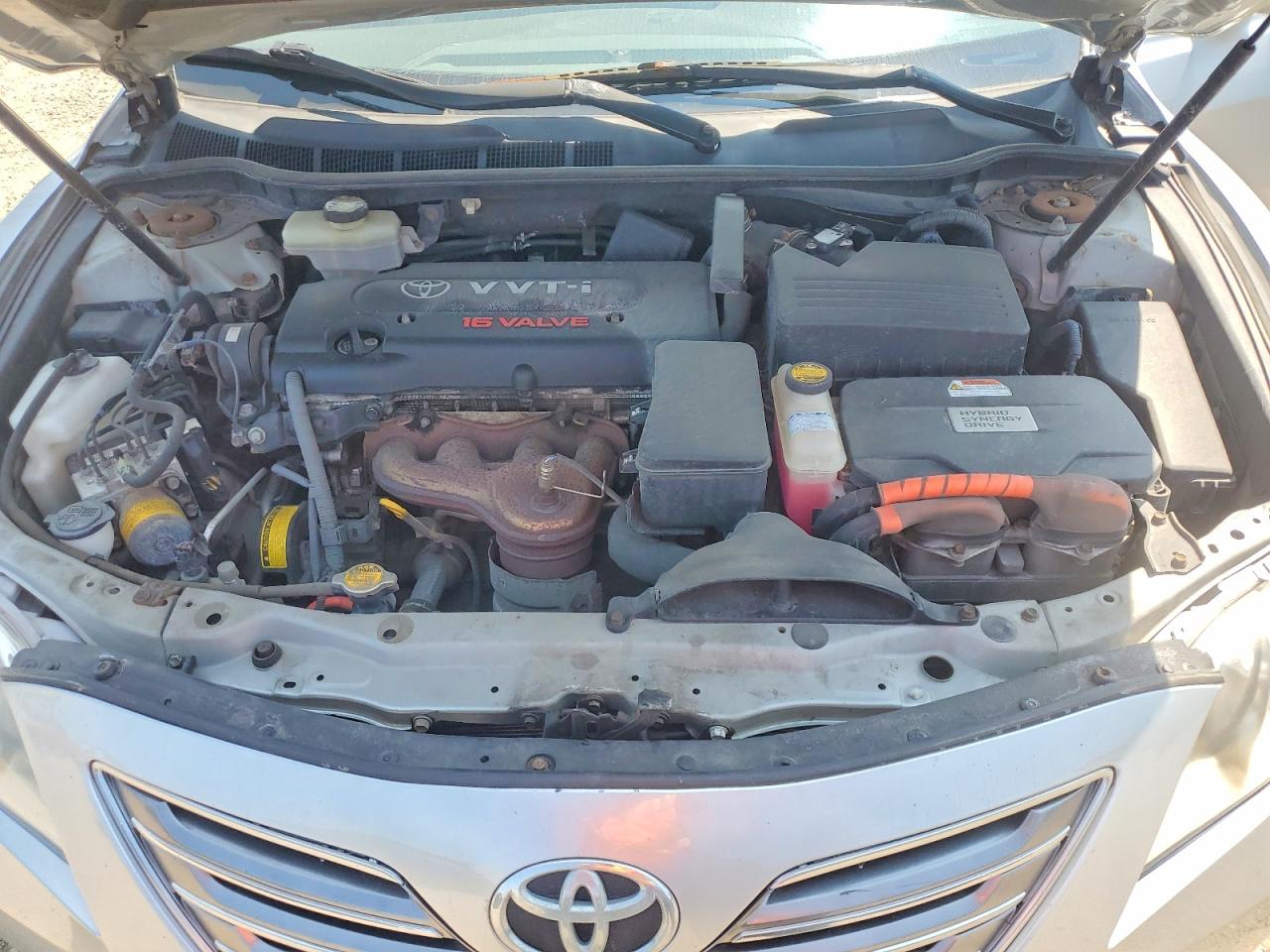 2007 Toyota Camry Hybrid Silver vin: JTNBB46K573006903