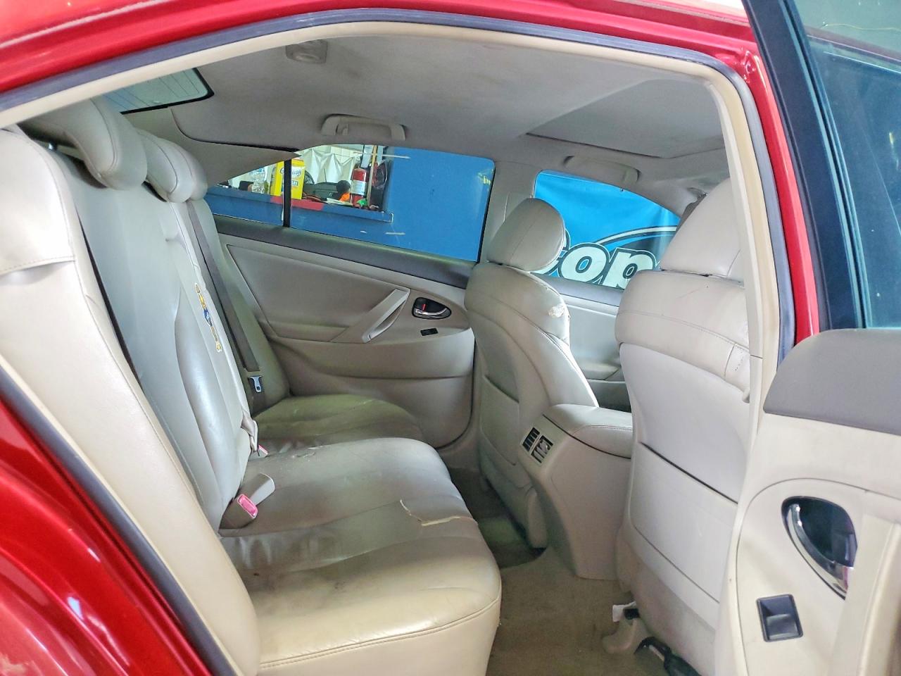 2007 Toyota Camry Hybrid Red vin: JTNBB46K573029503