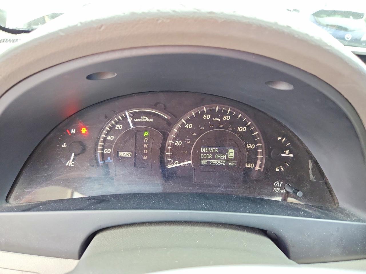 2007 Toyota Camry Hybrid White vin: JTNBB46K673016159