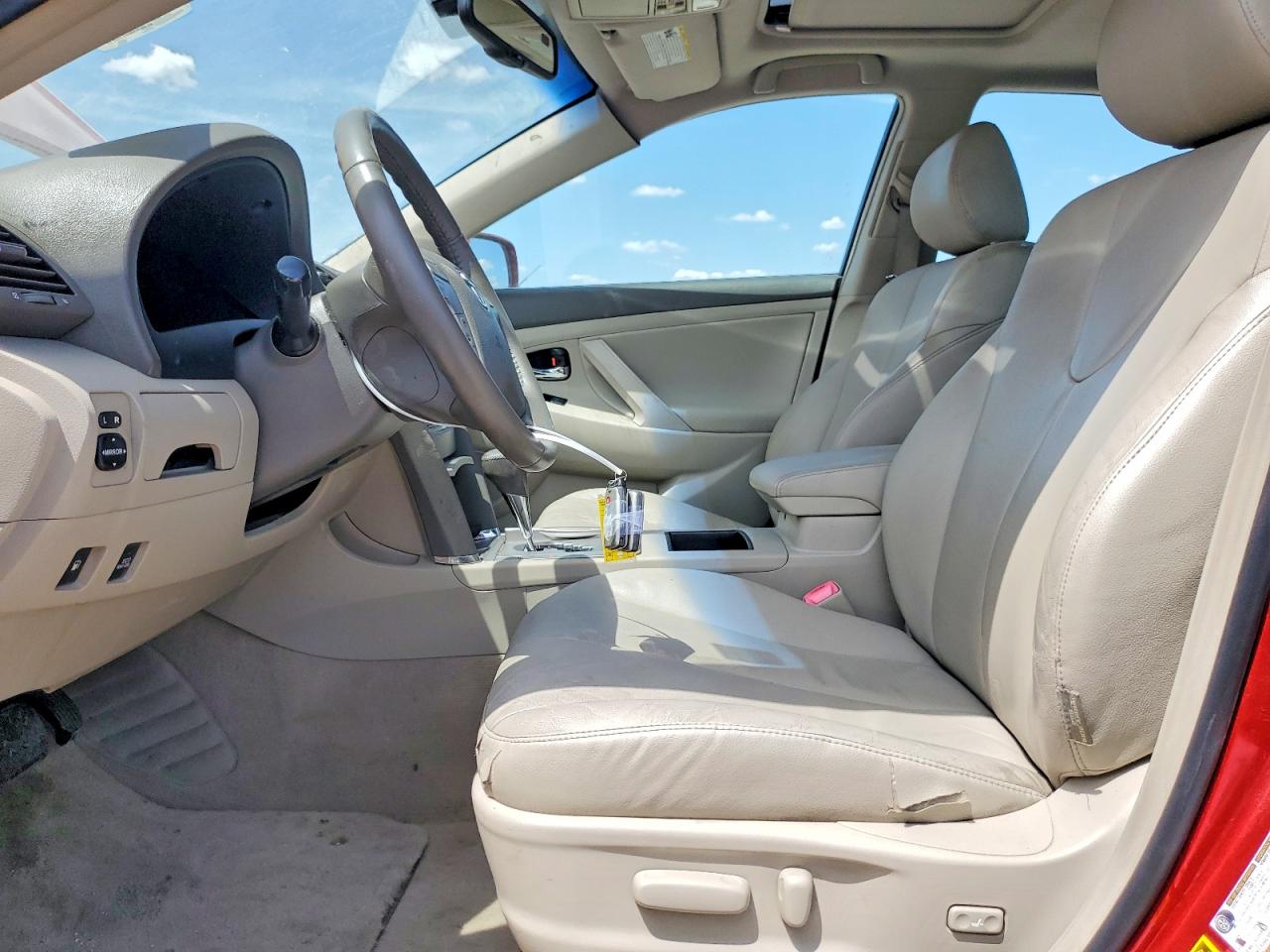 2007 Toyota Camry Hybrid Красный vin: JTNBB46K673033348