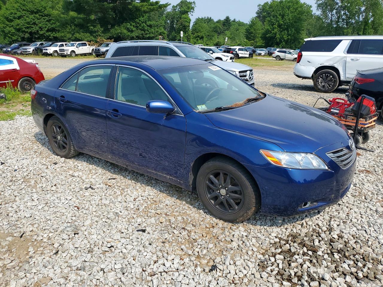 2007 Toyota Camry Blue vin: JTNBB46K773016252