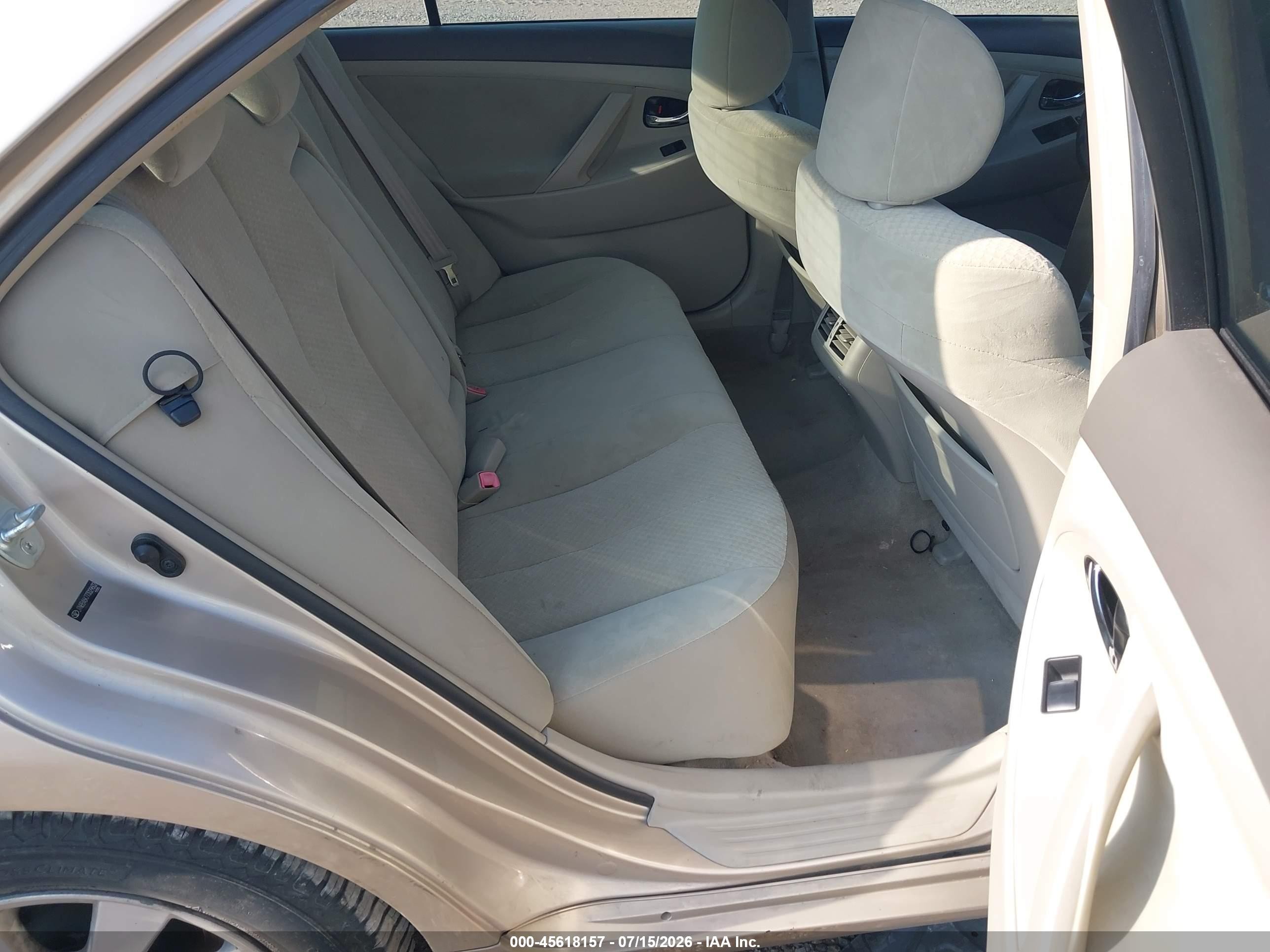 2007 Toyota Camry Hybrid   Tan vin: JTNBB46K773029602
