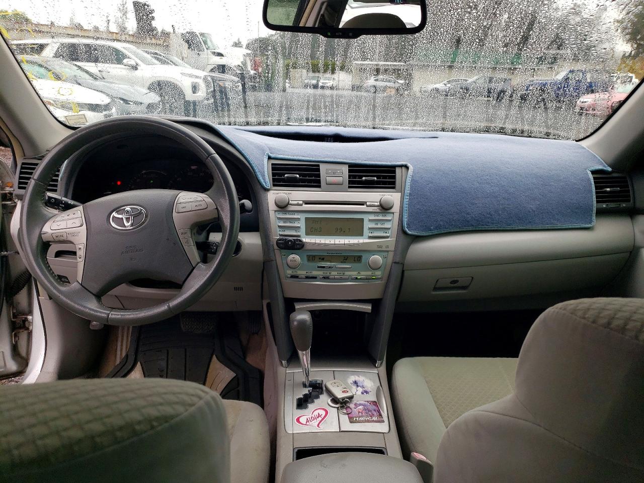 2007 Toyota Camry Hybrid Base Silver vin: JTNBB46K773035223