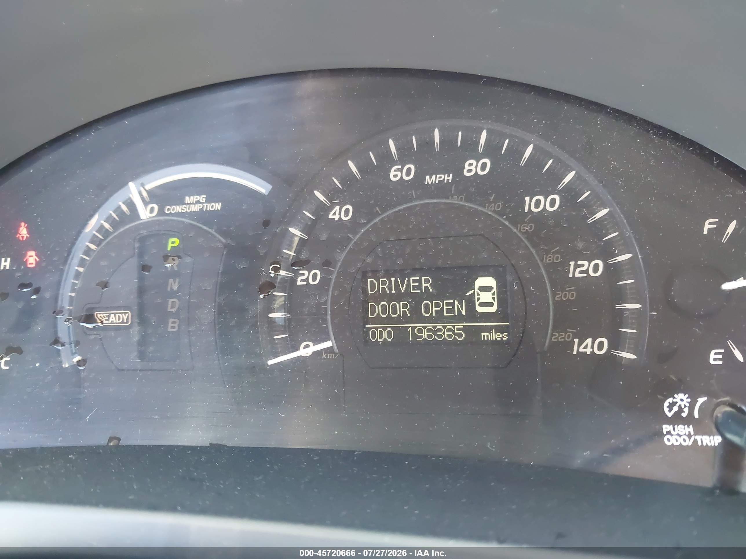 2007 Toyota Camry Hybrid   White vin: JTNBB46K873010217