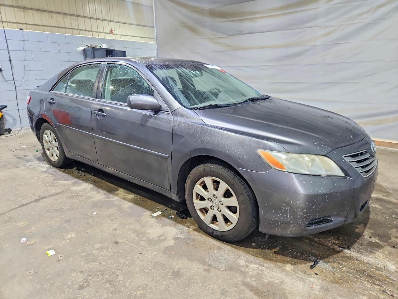 2007 Toyota Camry Hybrid Gray vin: JTNBB46K873016535