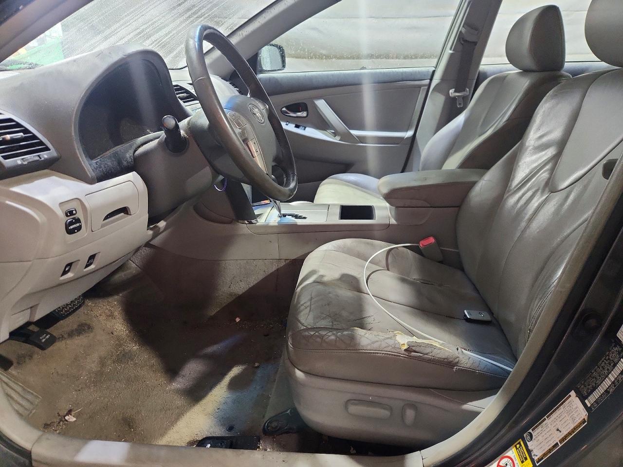 2007 Toyota Camry Hybrid Gray vin: JTNBB46K873016535