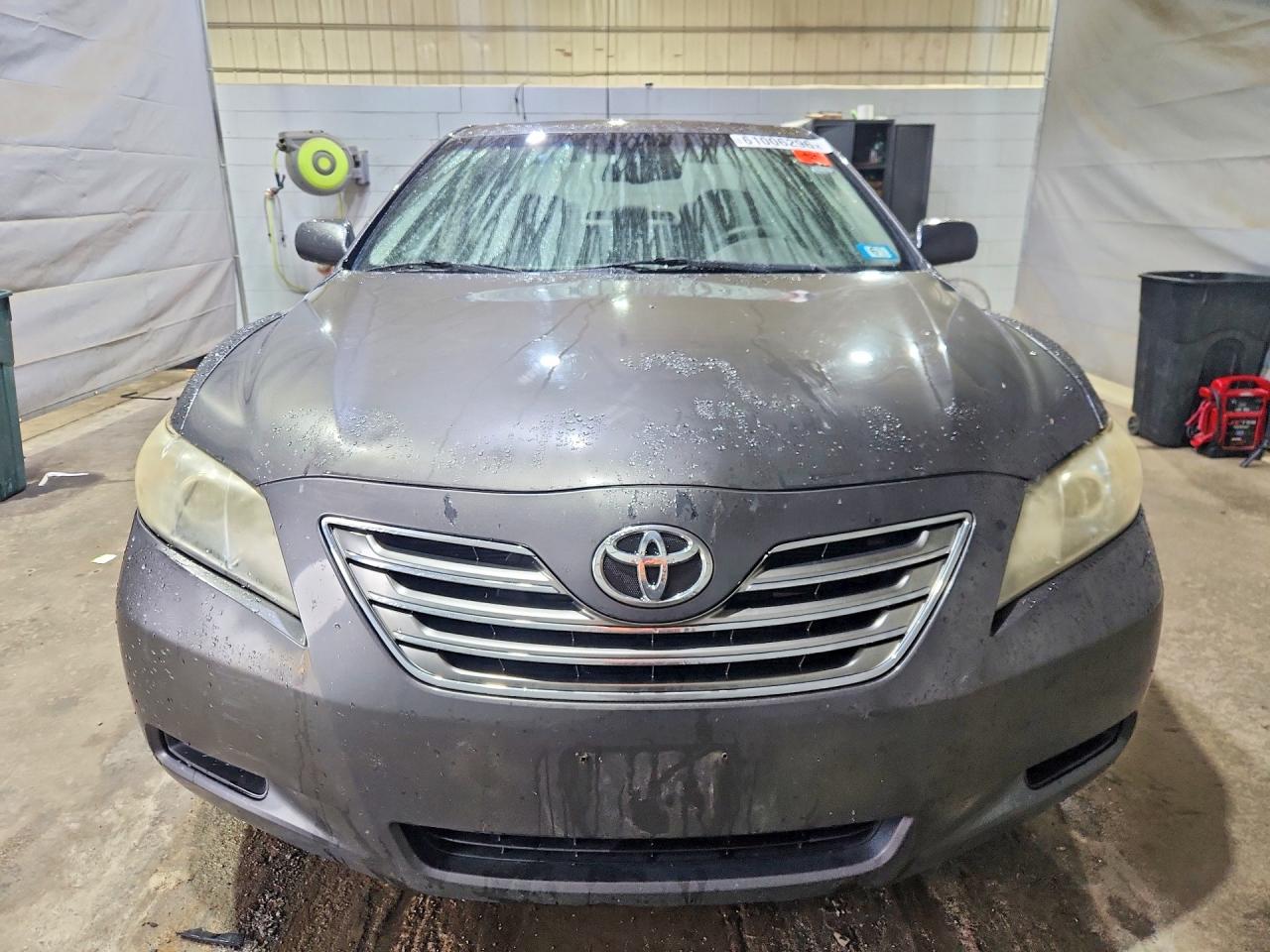 2007 Toyota Camry Hybrid Gray vin: JTNBB46K873016535