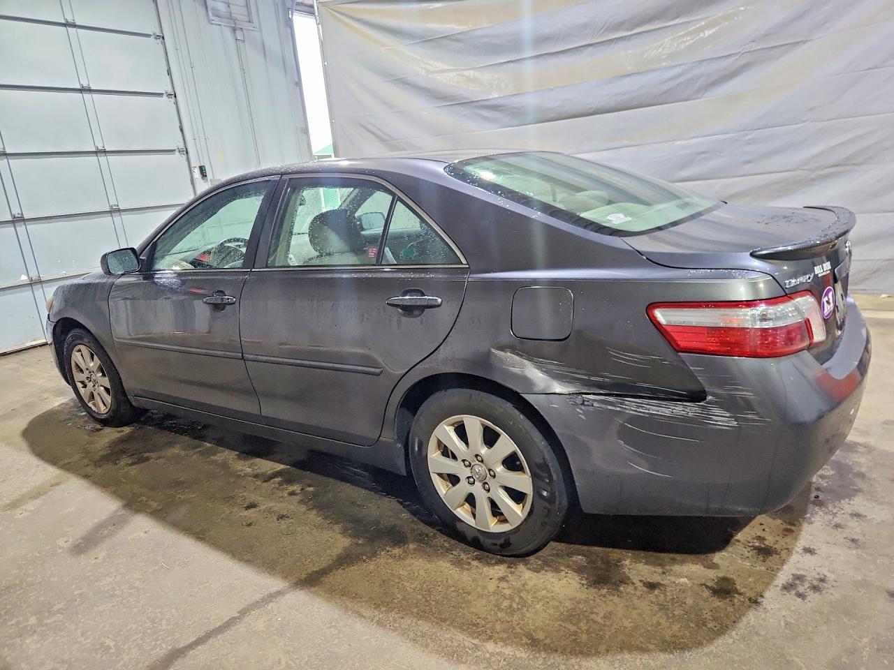 2007 Toyota Camry Hybrid Gray vin: JTNBB46K873016535