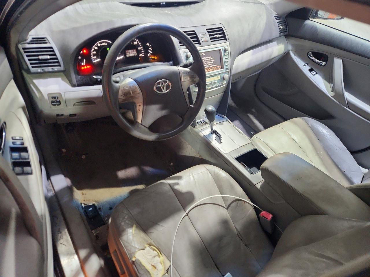 2007 Toyota Camry Hybrid Gray vin: JTNBB46K873016535