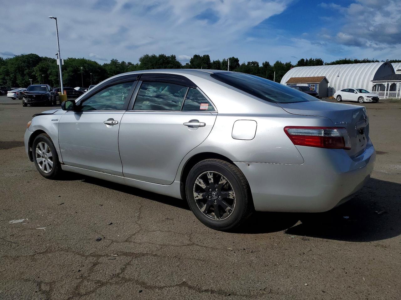 2008 Toyota Camry Hybrid Silver vin: JTNBB46K883045907
