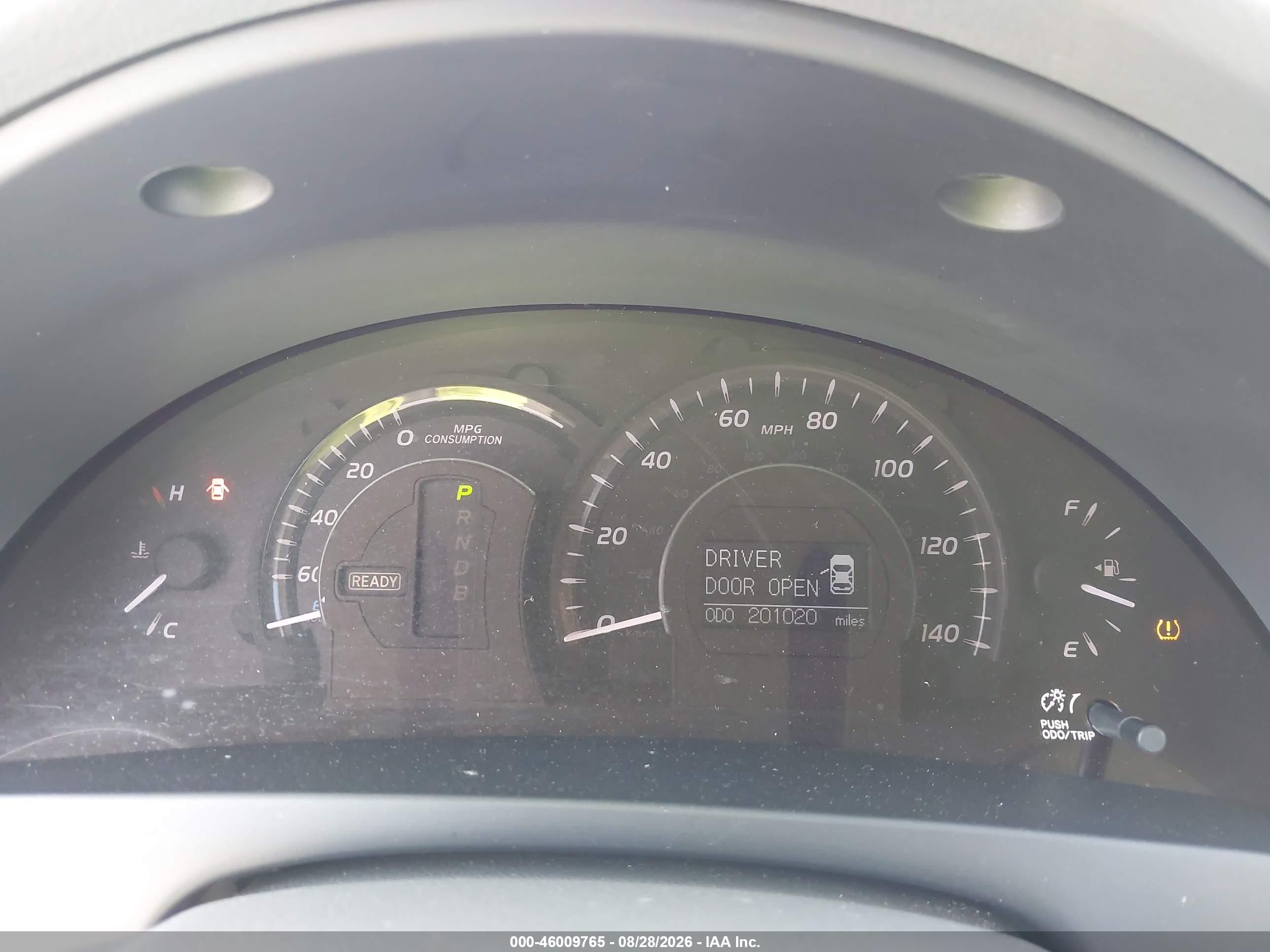2009 Toyota Camry Hybrid   Серый vin: JTNBB46K893049263