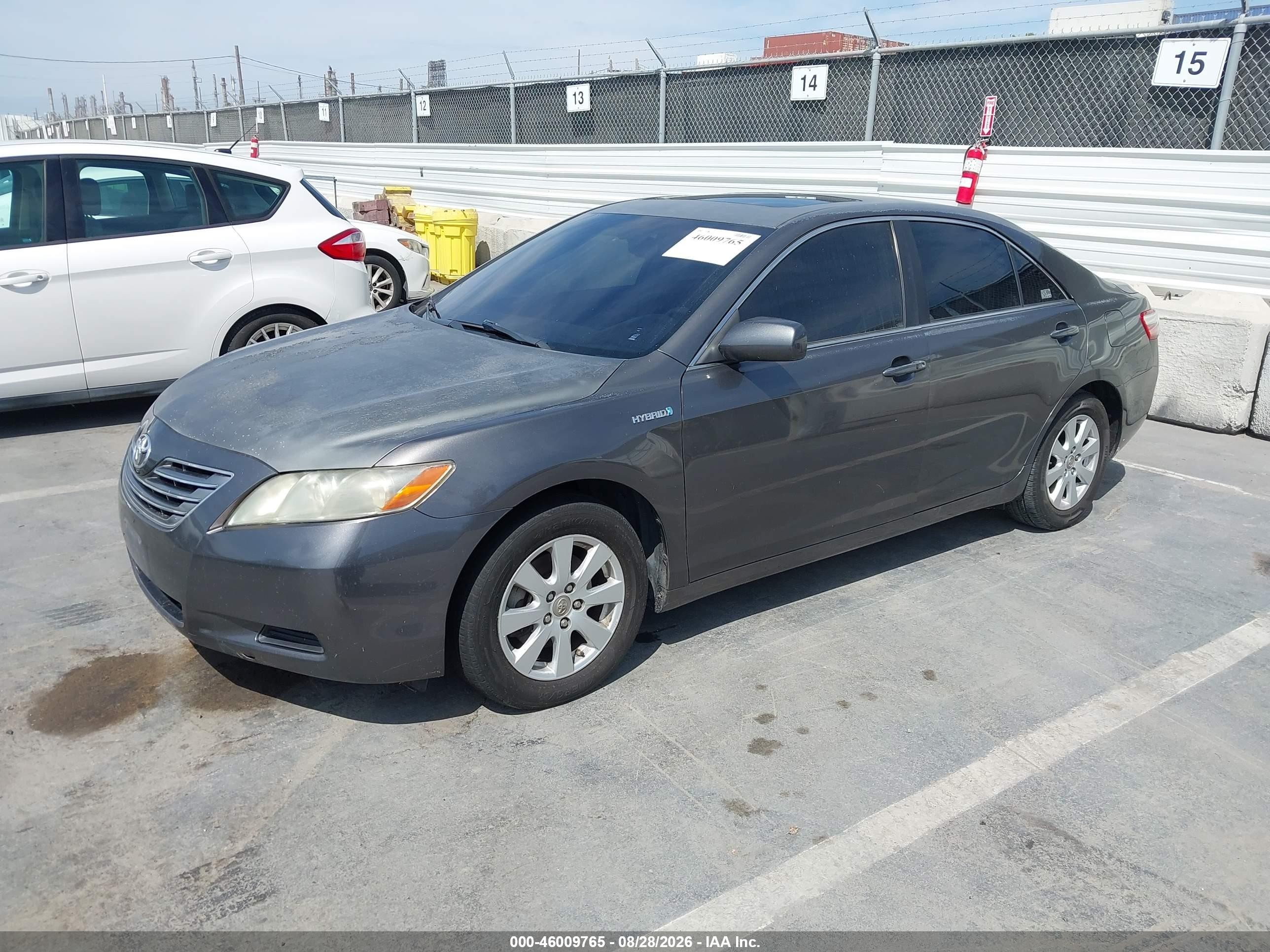 2009 Toyota Camry Hybrid   Серый vin: JTNBB46K893049263