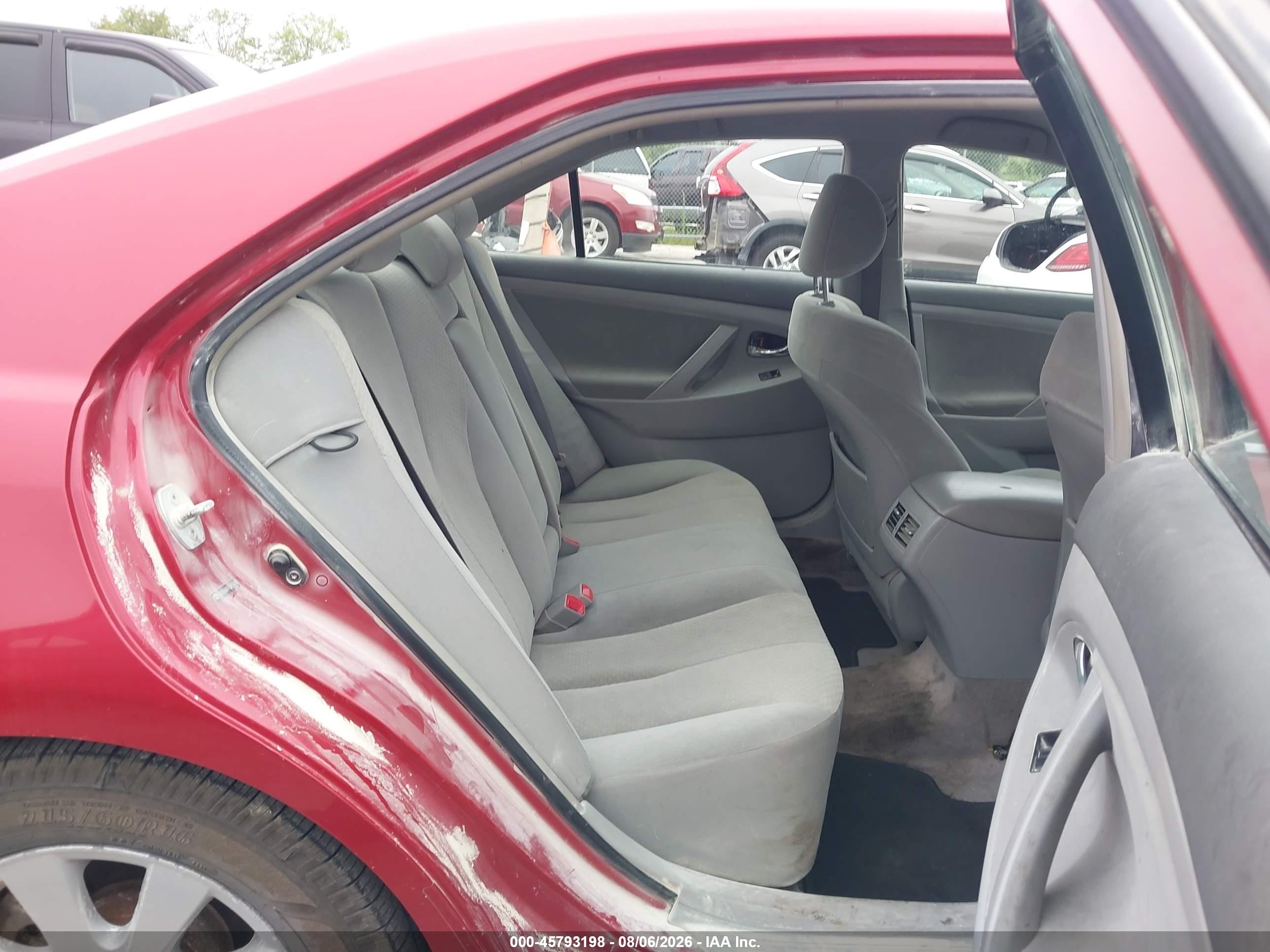 2007 Toyota Camry Hybrid   Red vin: JTNBB46K973003440