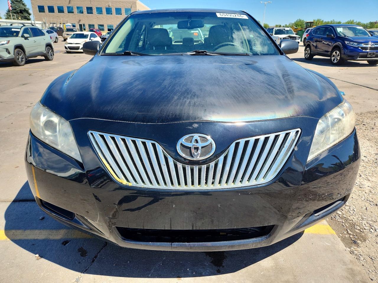 2008 Toyota Camry Hybrid Black vin: JTNBB46K983045012